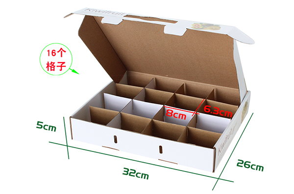 獼猴桃包裝的常規尺寸及盒型材質結構